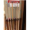 Image 2 : Lot of approx 15 pool cues