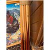 Image 3 : Lot of approx 15 pool cues