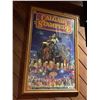 Image 1 : Framed Calgary Stampede Poster- 1991