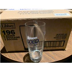 Case of 12 - Kokanee Beer Glasses