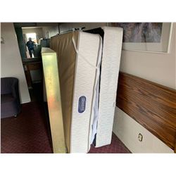 Motel Guest Room number: 1 includes as pictured: queen mattress set, tub chair, desk, flat screen 32