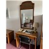 Image 3 : Motel Guest Room number: 18 includes as pictured: armoire dresser, desk with chair, luggage bench, W