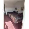Image 2 : Motel Guest Room number: 27 includes as pictured: armoire dresser, desk with chair, luggage bench, W