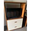 Image 3 : Motel Guest Room number: 37 includes as pictured: armoire dresser, desk with chair, luggage bench, W