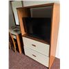 Image 3 : Motel Guest Room number: 38 includes as pictured: armoire dresser, desk with chair, luggage bench, W
