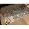Image 1 : Case lot of wine glasses