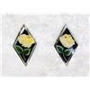 Image 3 : Lucite Brooch and Earrings,