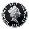 Image 2 : 2017 1 oz Guardian Angel Silver Coin - Niue $1