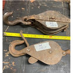 2 - Large Double Pulleys