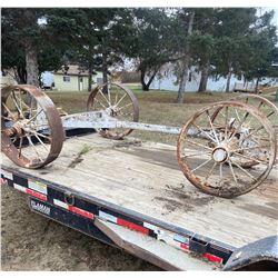 4 Wheel Steel Wagon