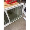 Image 3 : 57 1/2 " X 28" PVC Window Sliding
