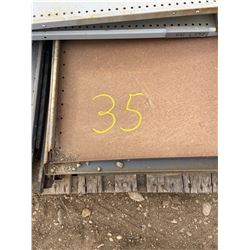 Pallet of Metal Shelves 20 pc's