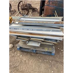 Pallet of Metal Shelves 48" X 12"