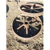 Image 2 : 2 Steel Wheels 34" & 33"