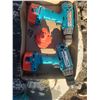 Image 2 : 3 Drills 2 Makita 1 DeWalt ( Could Need New Batteries)
