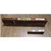 Image 1 : 2 Vintage Wood Levels