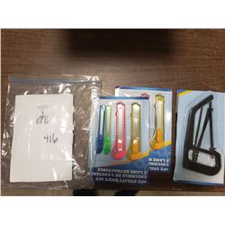 BOX BUTTERS, MINI HACKSAW