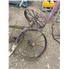 Image 1 : 2 Steel Wagon Wheels - 28"