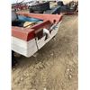 Image 4 : Vintage Boat & Home made Trailer 14" Fiberglass