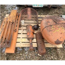 Pallet of Antique Tractor Parts - Case - Allis