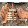 Image 1 : Pallet of Antique Tractor Parts - Case - Allis