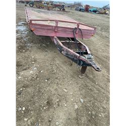 Tandem Tilt Trailer -Dual Wheels Hydraulic Lift 20' X 8'