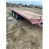 Image 2 : Tandem Tilt Trailer -Dual Wheels Hydraulic Lift 20' X 8'