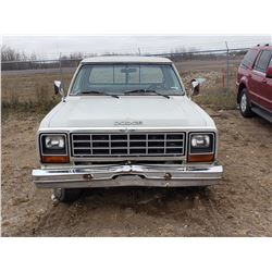 1984 Dodge Ram 350 Custom VIN 1BXD34T9ES300171