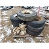 Image 2 : PALLET OF TIRES + HUB ASSEMBLYS