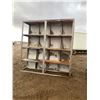 Image 2 : 8X8 SHELF UNIT WITH DOORS