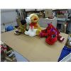 Image 1 : 3 STUFFED TOYS