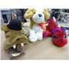 Image 2 : 3 STUFFED TOYS