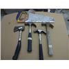 Image 1 : HAND SAW, 3 HAMMERS, HATCHET