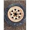 Image 2 : (2) TRAILER TIRES + RIMS 205/65/15