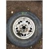 Image 2 : (2) TIRES + RIMS P215/75 R14 98S