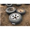 Image 2 : (3) ASSORTIED TIRES + RIMS