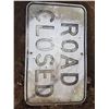 Image 1 : Road Closed Sign 40" X 24 1/2"