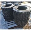 Image 1 : CAT Skid Steer Tires 33 X 15.5