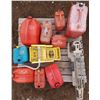Image 1 : Pallet of Gas Cans & Scale