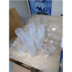 Lot of Tall Glasses