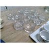 Image 3 : Lot of Short Glasses and Espresso Mugs w/ Matching Tray