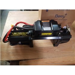 12000 lb Champion Winch and Accessories (new)