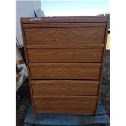 Dresser 5 Drawer 31" X 44" X 16"