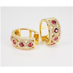 Effy "Ruby Royale" earrings