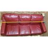Image 2 : Red Leather Couch