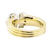Image 3 : 1.27 ctw Blue Sapphire And Diamond Ring - 14KT Yellow And White Gold