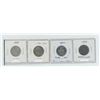 Image 1 : 1950, 1951 high, 2000 pride dot, 1999 medallion quarters