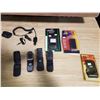 Image 1 : 4 Old Flip Phones C/W Cases, Chargers & New Batteries