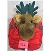 Image 1 : Xmas "Reindeer" plush "Reversible" Present
