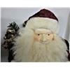 Image 2 : 24" Deluxe Standing Santa Xmas Decoration - Boxed